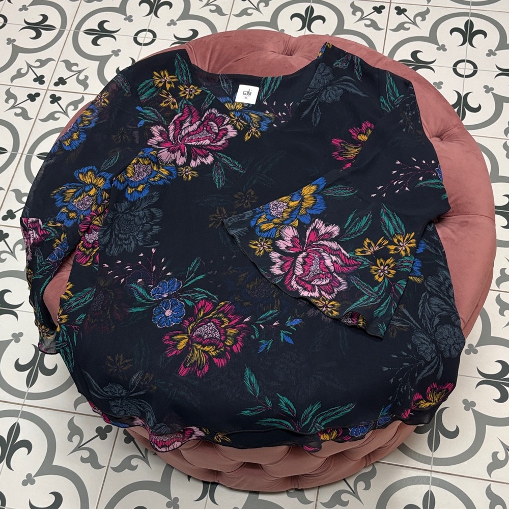 Floral Long Sleeve Top
